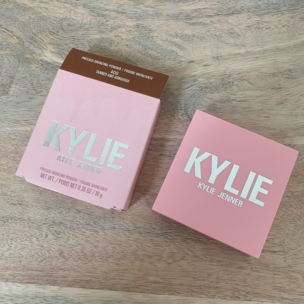 NEW KYLIE COSMETICS “TANNED AND GORGEOUS” PRESSED BRONZING POWDER